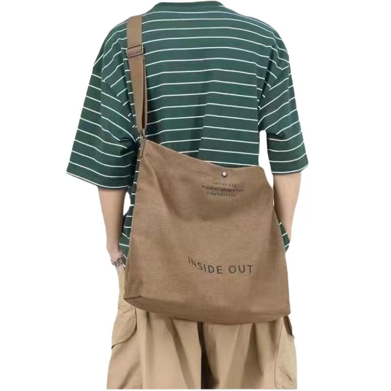 High Quality Women Canvas Shoulder Shopping Bags Students Book Bag Cotton Cloth New Handbags Large Tote For Girls wallet 240724