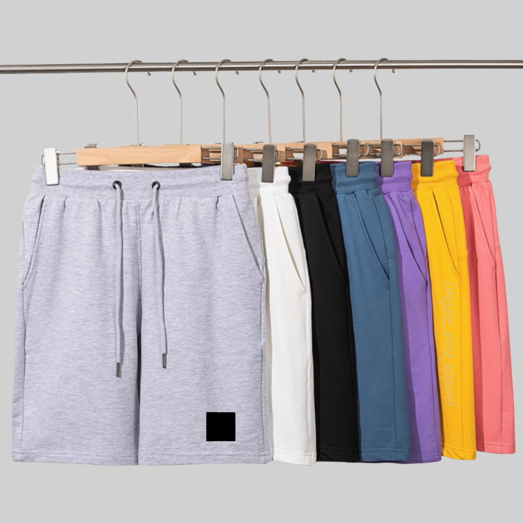 Mens Shorts Summer Jogger Short Cotton Breathable Men Plus Size Casual Sportswear Brand Male Fitness Running Sweatpants Drawstring