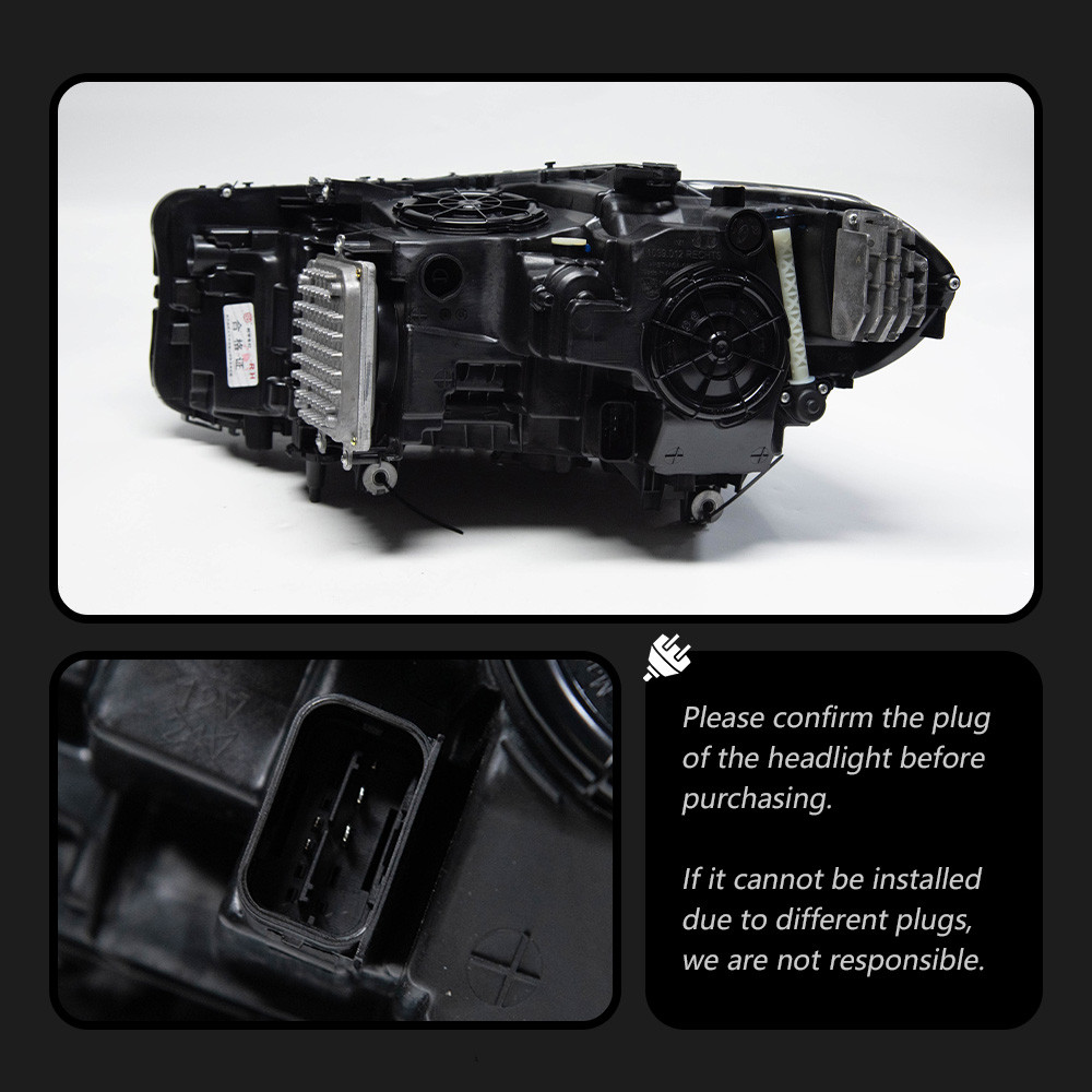 Car Lights for BMW G30 LED Headlight 20 17-20 20 525i 530i 535i 540i Head Lamp DRL Signal Lamp