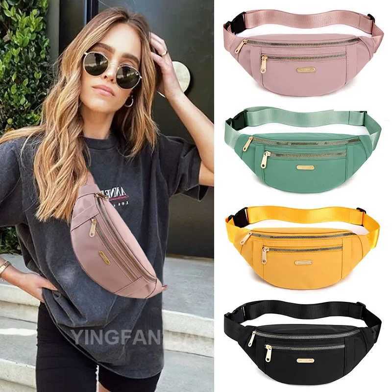 Fashion Waist Packs Fanny Pack Belt Women Travel Bag Chest Purse Chest Pouch Bullet Pack Solid Color Shoulder Bags for WomenT251128