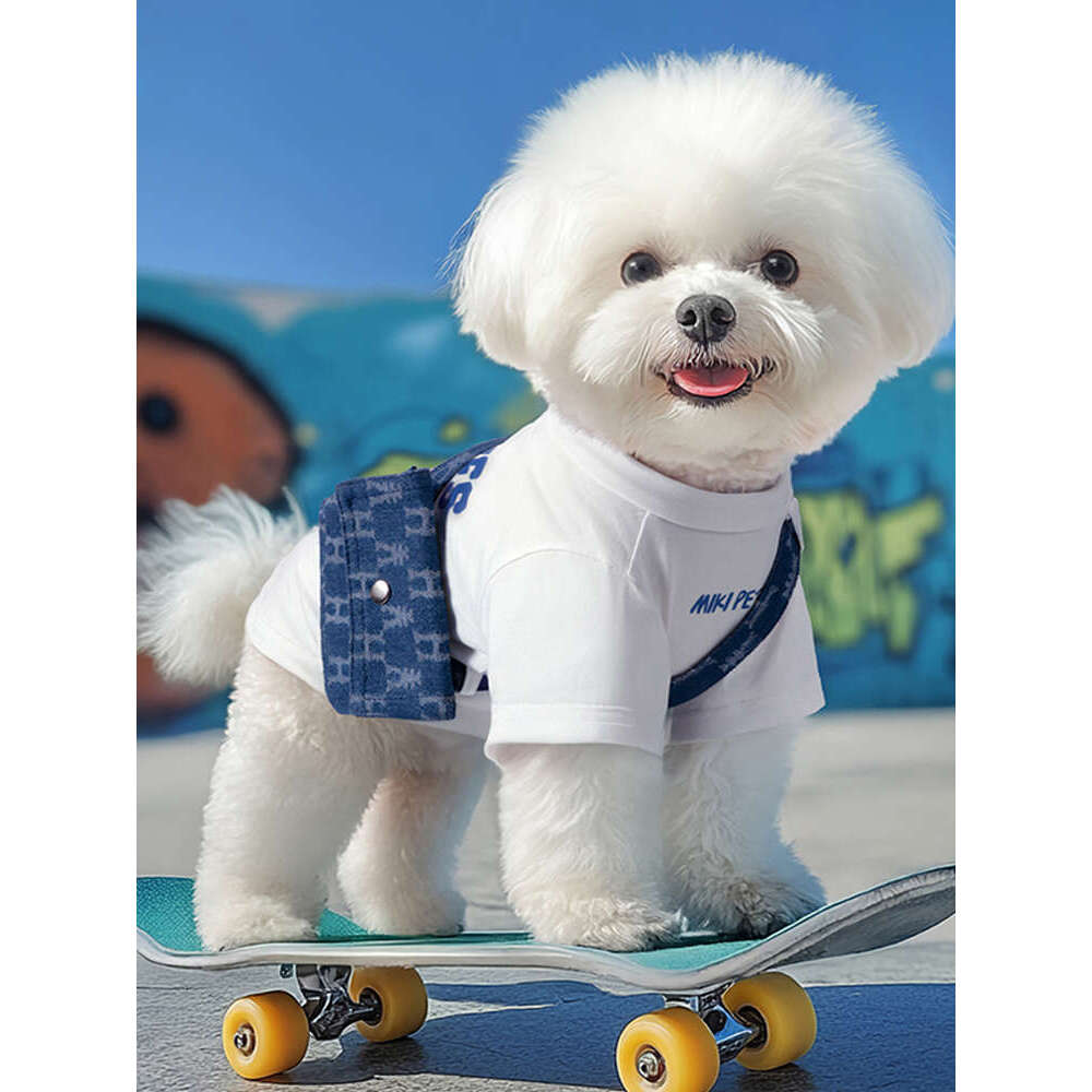 Clothes Thin T-shirt Pet Bibi Bear Schnauzer Teddy Marzis Small Dog Summer Hoodie
