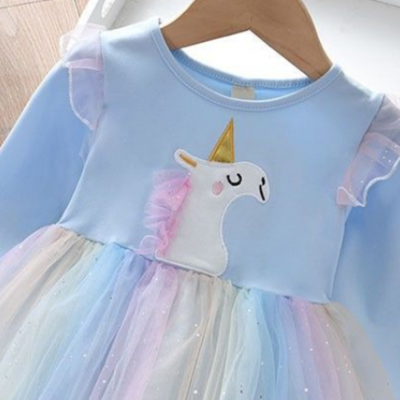 DISNEY baby girl designer clothes infant designer clothes Frozen Elsa princess Girls' dress in simple style for holiday outfit and birthday party