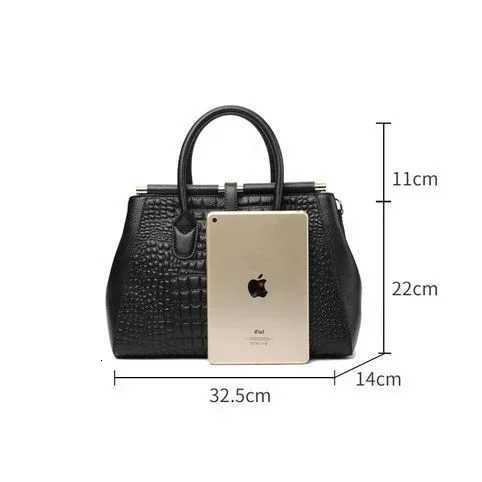 2025 New FAshion Alligator Women Handbags European Designer Genuine Leather Shoulder Bags Female brand luxury Crossbody Bag K251128