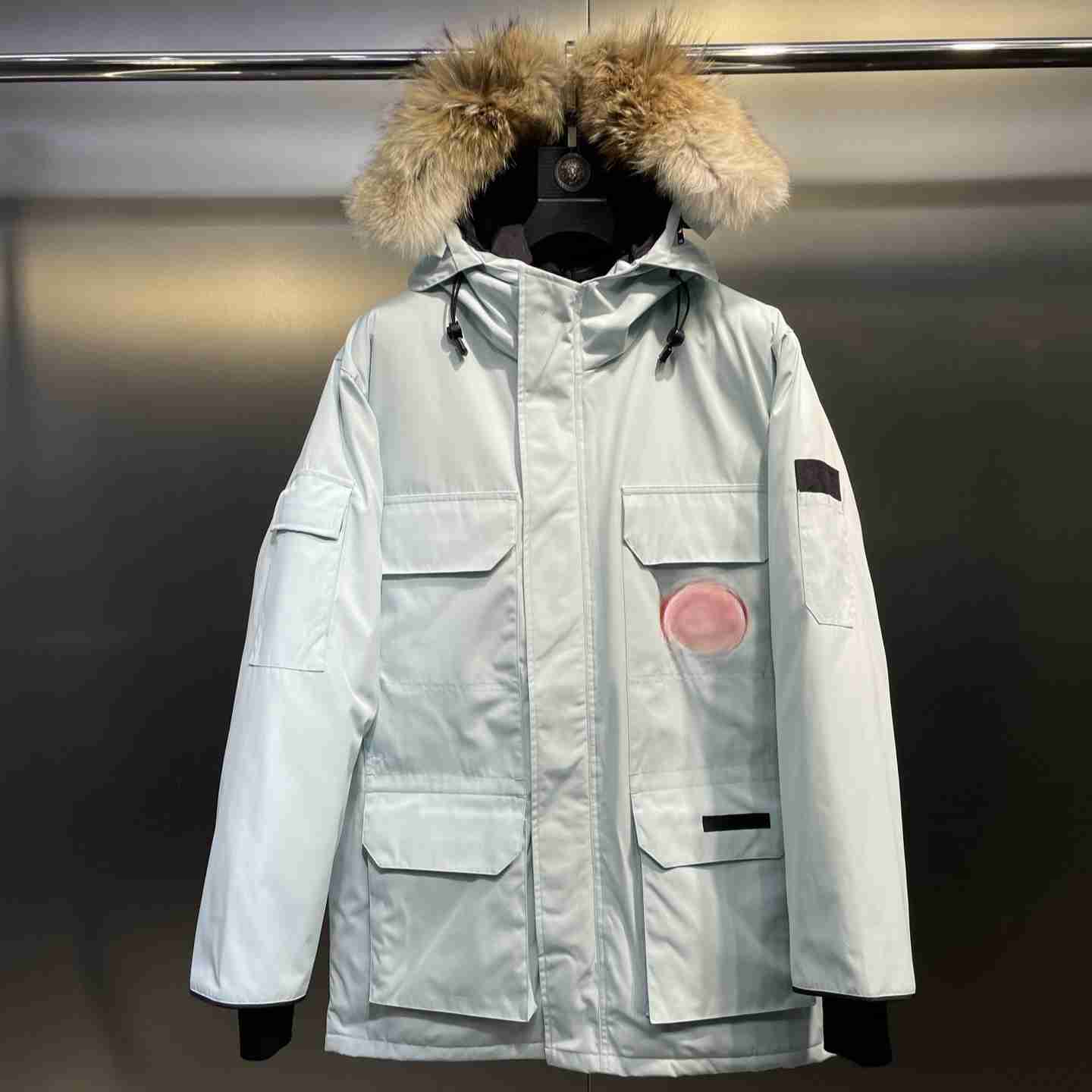 Men's Down Parkas Canadaly Goossely Jacket Designer Parka Gooselys Jacket Coat Men Hooded Winter Gooser Jacket Coat Warm Thicken Cotton top 1Fashion Classic Trend