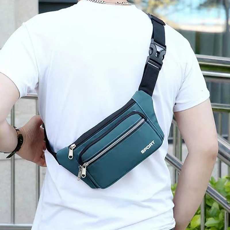 Fashion Men Women Waist Bag Casual Fanny Pack Purse Large Phone Belt Bag Pouch Outdoor Travel Phone Bag Banana Hip BagsT251128