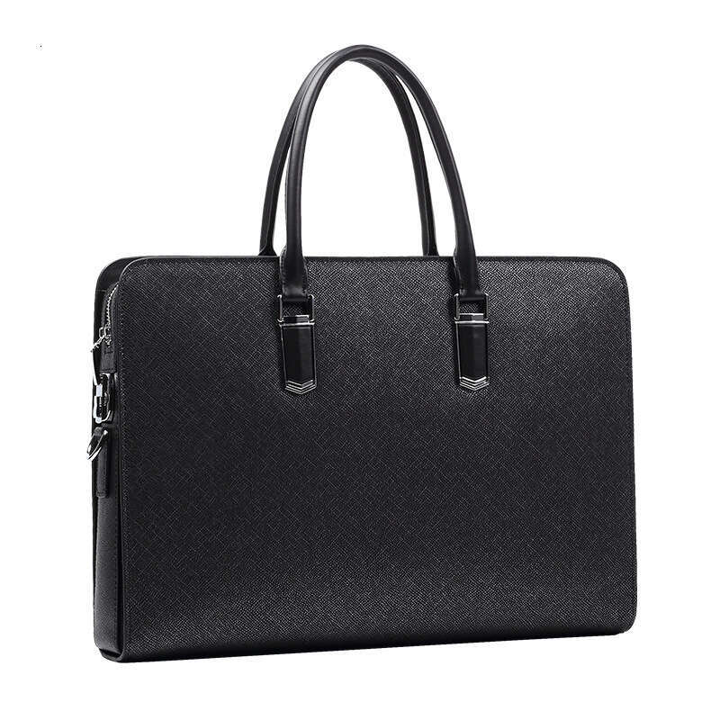 Luxury Bag Designer High-end Handbag Business Casual Bag Fashion High-end Feel Combination Lock Leather Fashion Men's Briefcase Hobo Shoulder Bag