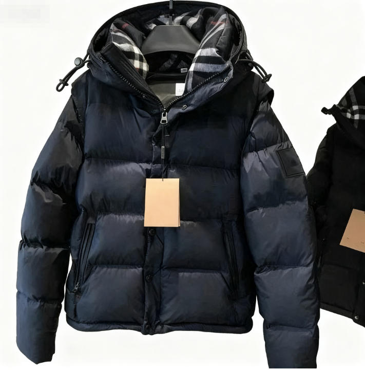 New Winter Mens Designer Thickened Down Jacket Fashion Hooded Windbreaker Coat For Men And Women Top Warm Clothing