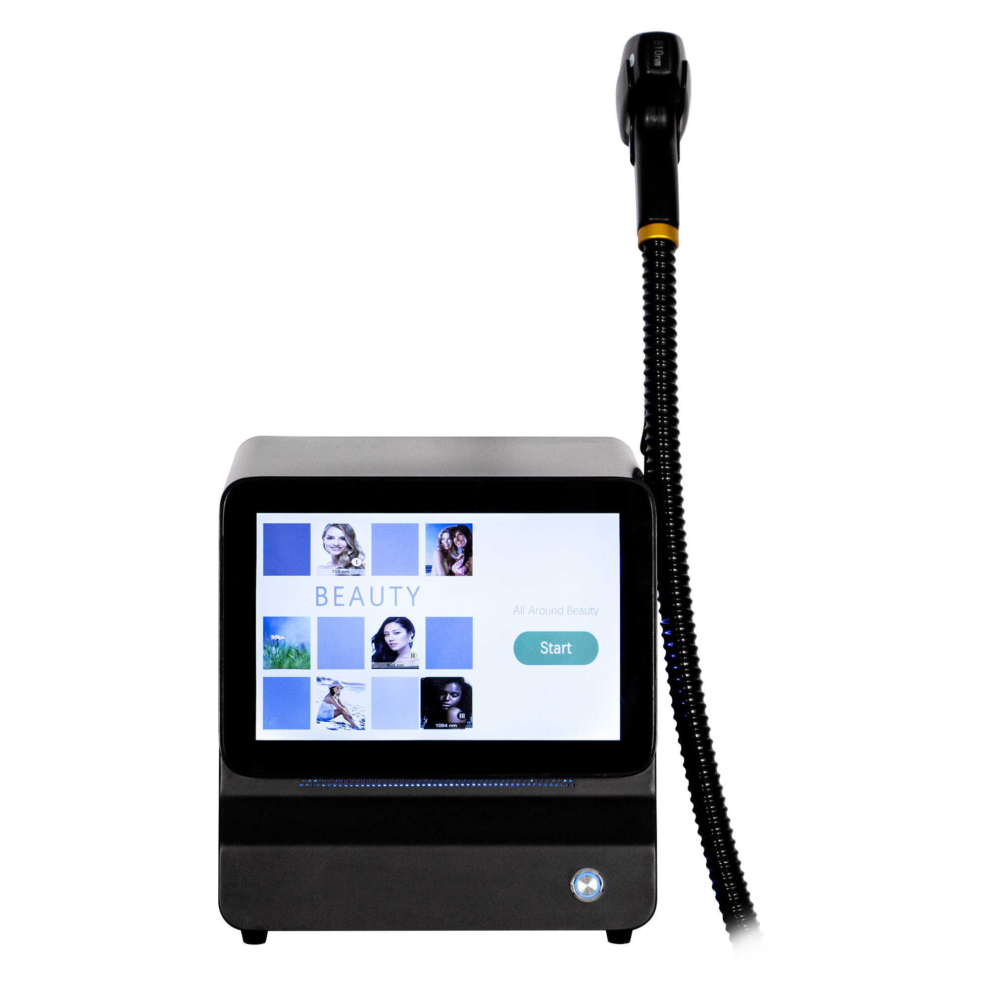 2025 NEW 808nm Alexandrite Device 3 waves Permanent CE Professional Diode Ice Titanium Laser Body Hair Removal Machine