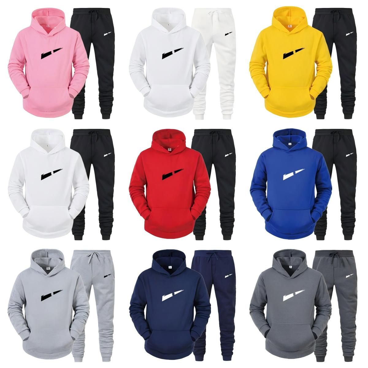 Designer hoodie Mens tracksuit pants Sport Set Spring Sportswear Men's Tracksuit Two Sets Casual Jackets Trousers Women Sweatsuit Jogging Suit Plus Size