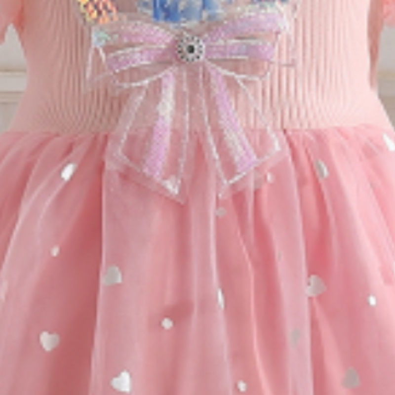 Disney princess dress birthday outfit dress beach dress baby designer clothing girls dress baby Elsa dress girls summer designer dress Comfortable and