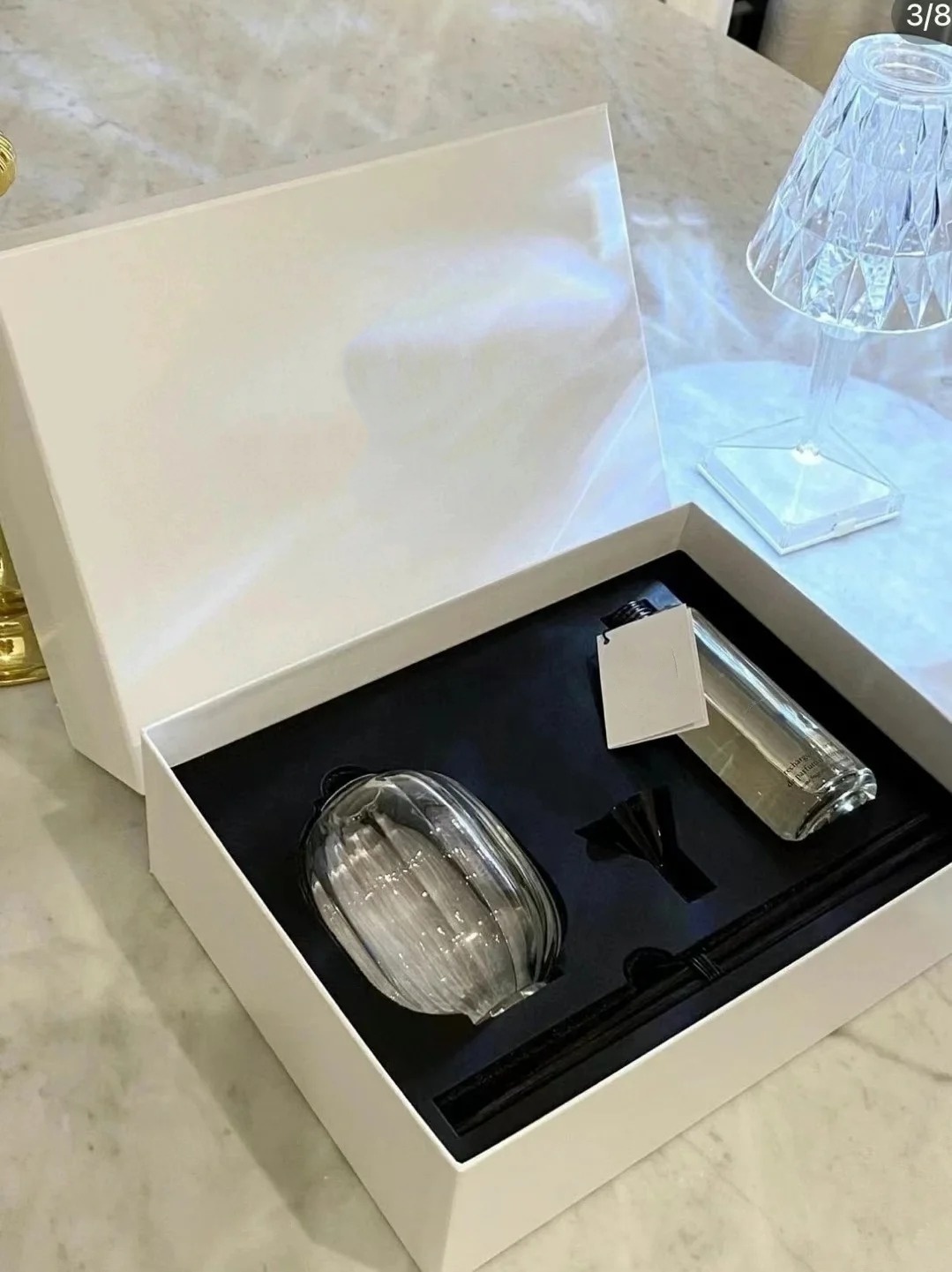 Brand Incense 200ml household fragrance 34 BAIES TUBEREUSE rose essential reed diffuser scented oil no alcohol for home air refreshing label custom present