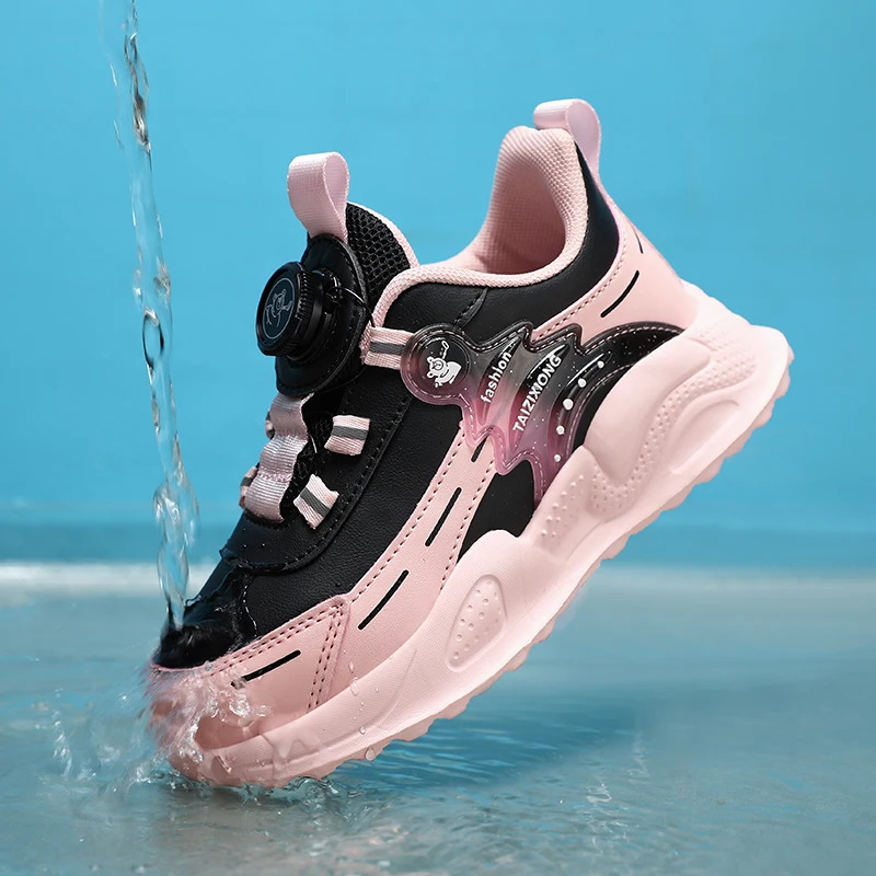 Children Sneaker Boys Casual Shoes Leather Student Walking Kids Nonslip Lightweight Girls Sports Running Tennis Footwear 251128 XJ260303