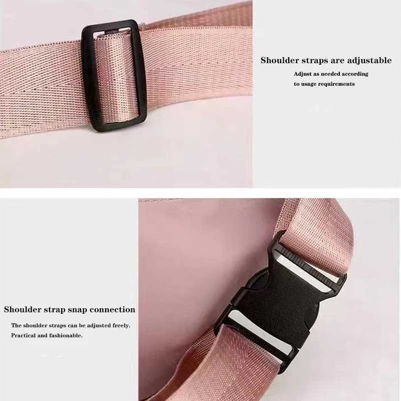 Multi-Functional Leisure Bag Waist Bag Single Shoulder Bag Versatile for Daily Use Adjustable Shoulder StrapT251128