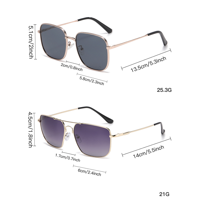 3 - piece Stylish Unisex Sunglasses Collection: Illuminate Trendy Looks