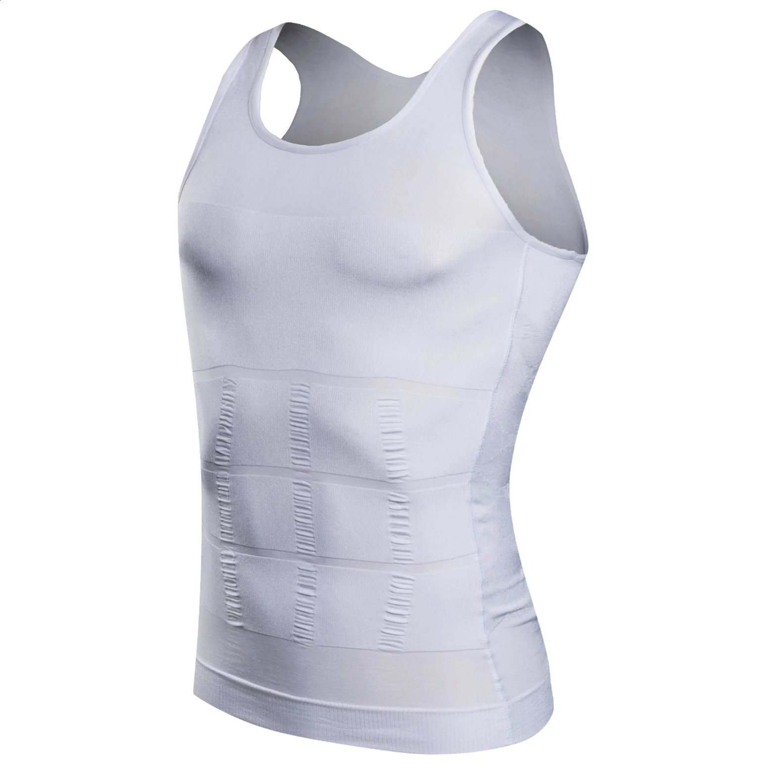 Mens compression shaping vest weight loss vest Abs abdominal slimming gym exercise abdominal control compression vest 250424