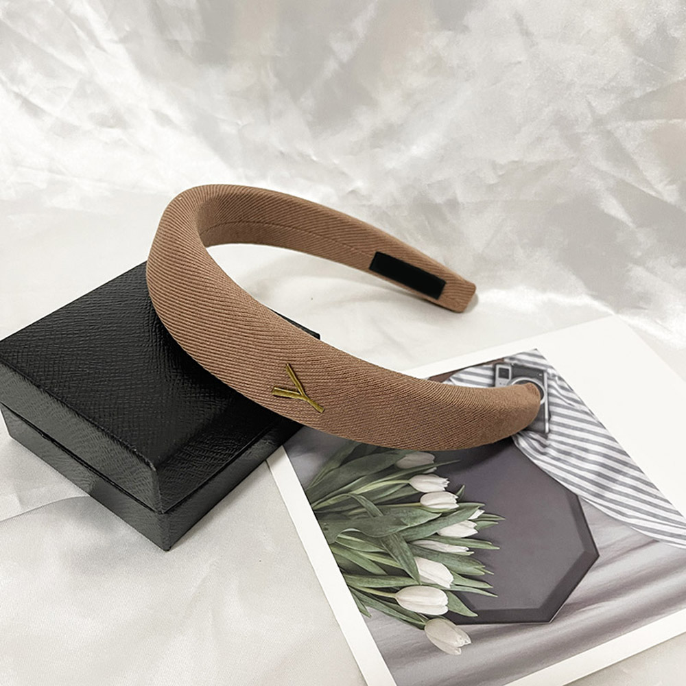 Designer Headband for Women Letter Headband Fabric Hair band Fashion Versatile Headbands Hair Clip HairJewelry Fashion Accessories 4colors
