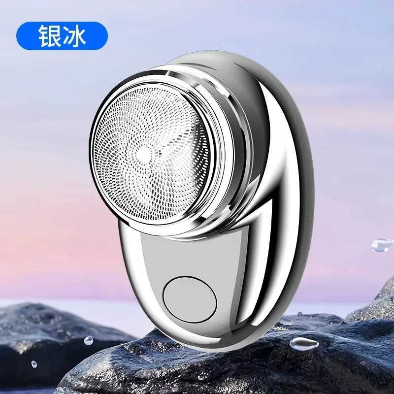 066 Electric Mens Shaver Mini Scraper Washable and Rechargeable Portable Facial Shaver for Car Outdoor Travel C251128