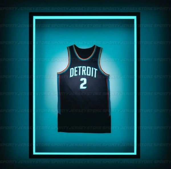 01 Cade 2 Cunningham 2025-26 City Basketball Jersey Jalen 0 Duren Ausar 9 Thompson Isaiah 28 Stewart Tobias 12 Harris Jaden 23 Ivey