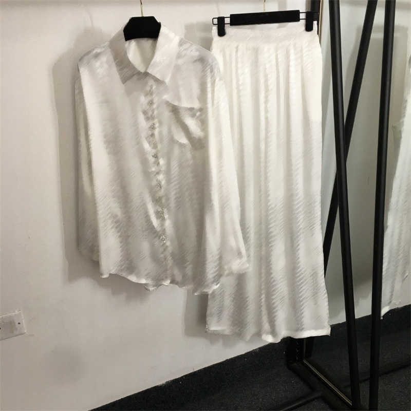 Designer Pajamas Set Women fashion Crocodile print Soft Comfortable Breathable Loungewear Spring Homewear Loose Fit Button Down Shirt Wide Leg Pants