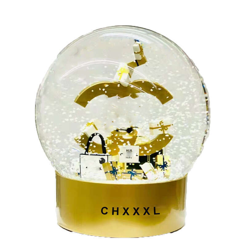 CH XXXL Little Fragrance Crystal Ball 2025 Double C Christmas Snowflake Exclusive VIP Gift Limited Edition Nair's Original Packaging