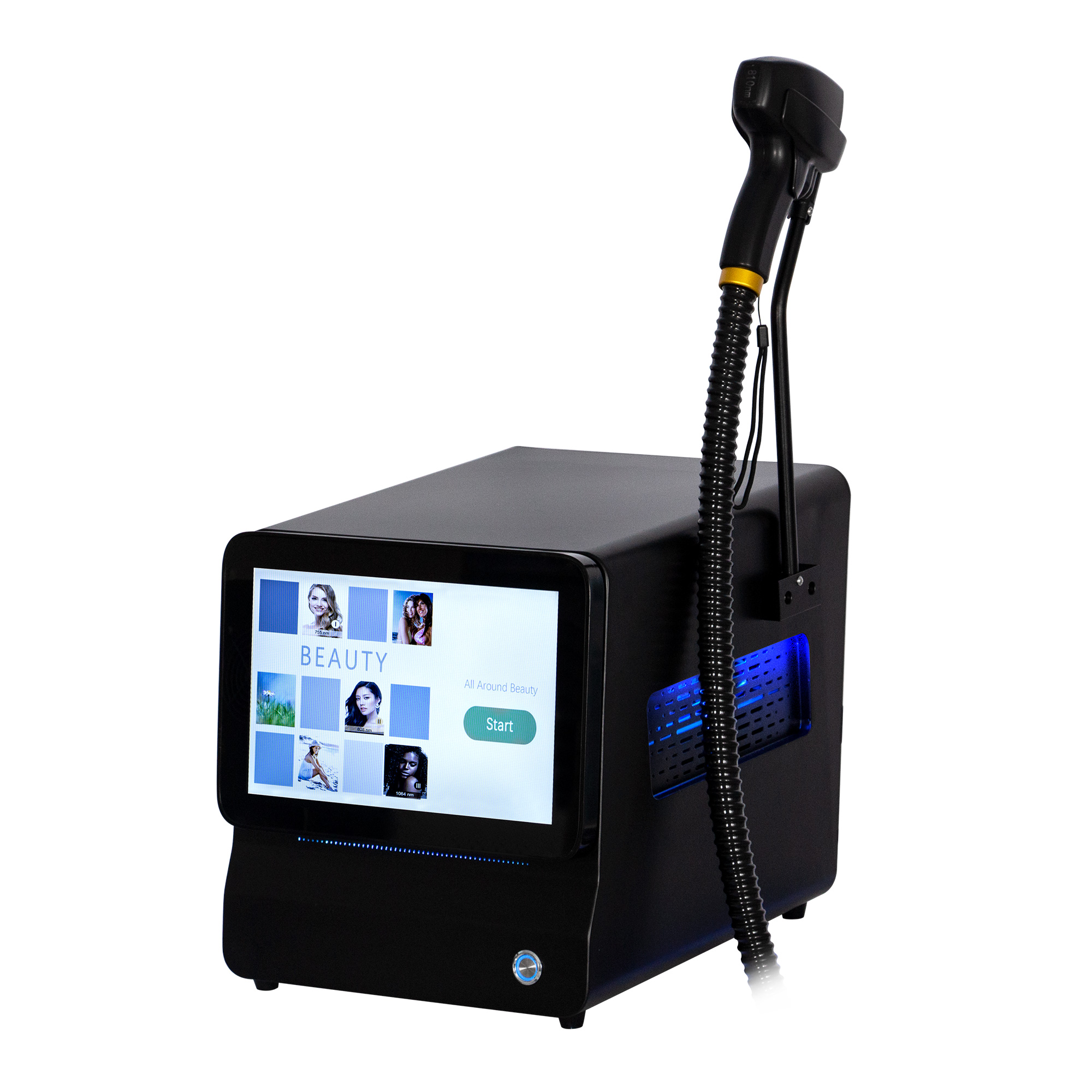 2025 NEW 808nm Alexandrite Device 3 waves Permanent CE Professional Diode Ice Titanium Laser Body Hair Removal Machine