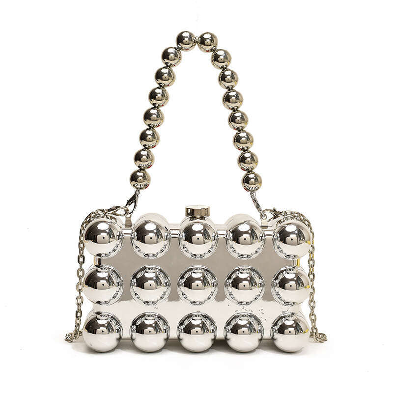 2024 New Acrylic Egg Box for Women Fashion Niche Candy Color Stylish Versatile Chain Evening Bag