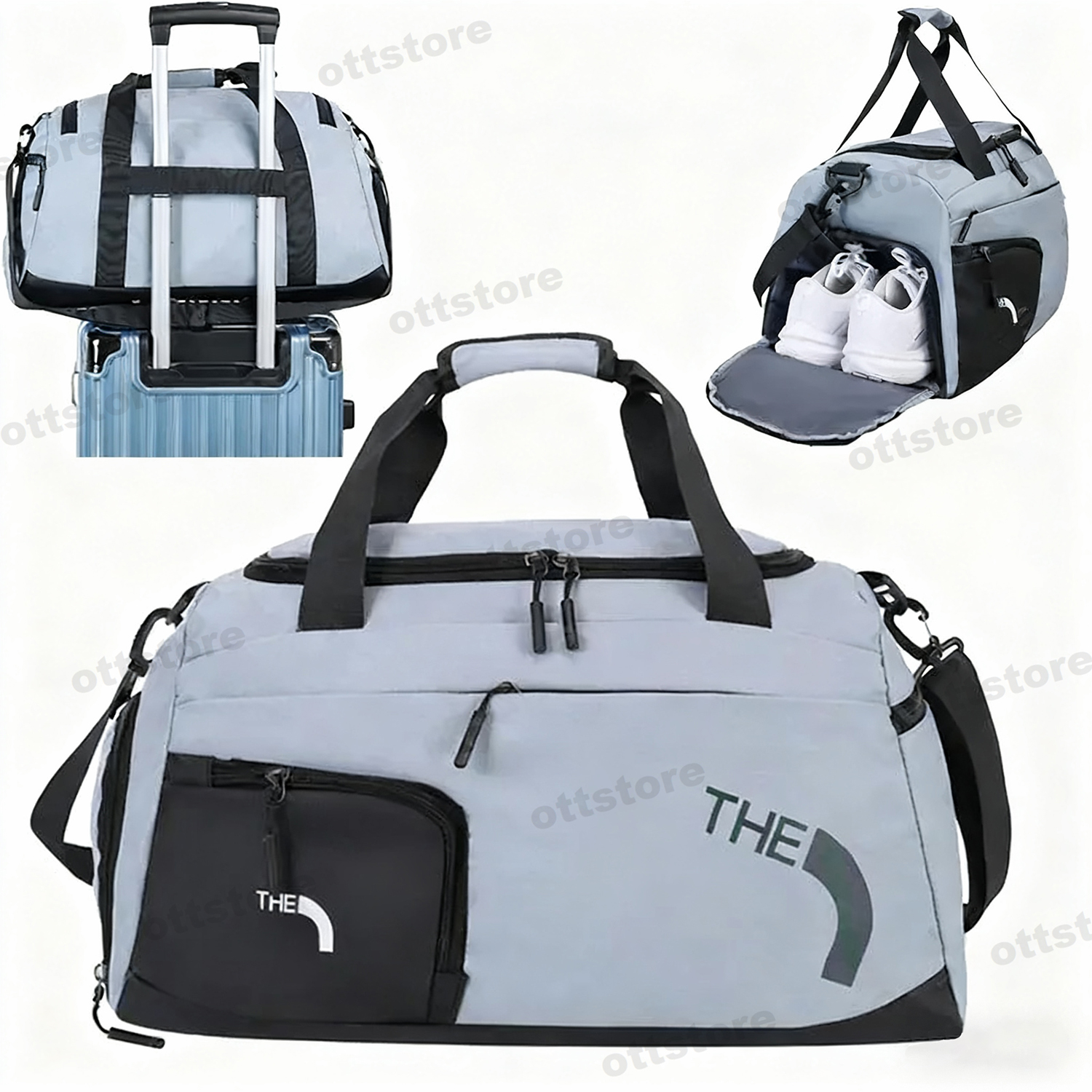 Duffel Bags Designer Handbags Brand Fitness Carry On Backpack Boston Bag Mens Fashion Nylon Travel Bags Luxury Travel Tote Bag Outdoor Totes