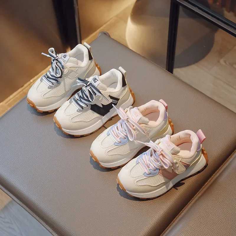 Children Shoes Girls Boys Sneakers Running Antislip Soft Bottom Comfortable Kids Toddler Casual Flat Sports White ShoesT251128