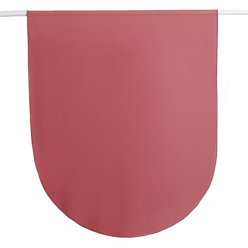 K550 Cross-border solid color semi-circular rounded pearl chiffon long scarf soft breathable drape headscarf shawl scarf