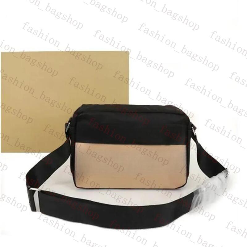 Luxury Designer Bags stripe camera bag Top-quality crossbody Purse Retro Men Shoulder Bag fashion nylon Plaid Messenger Bags Womens mens chest pack tote Bags