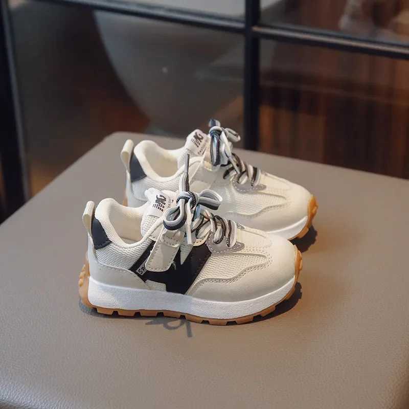 Children Shoes Girls Boys Sneakers Running Antislip Soft Bottom Comfortable Kids Toddler Casual Flat Sports White ShoesT251128