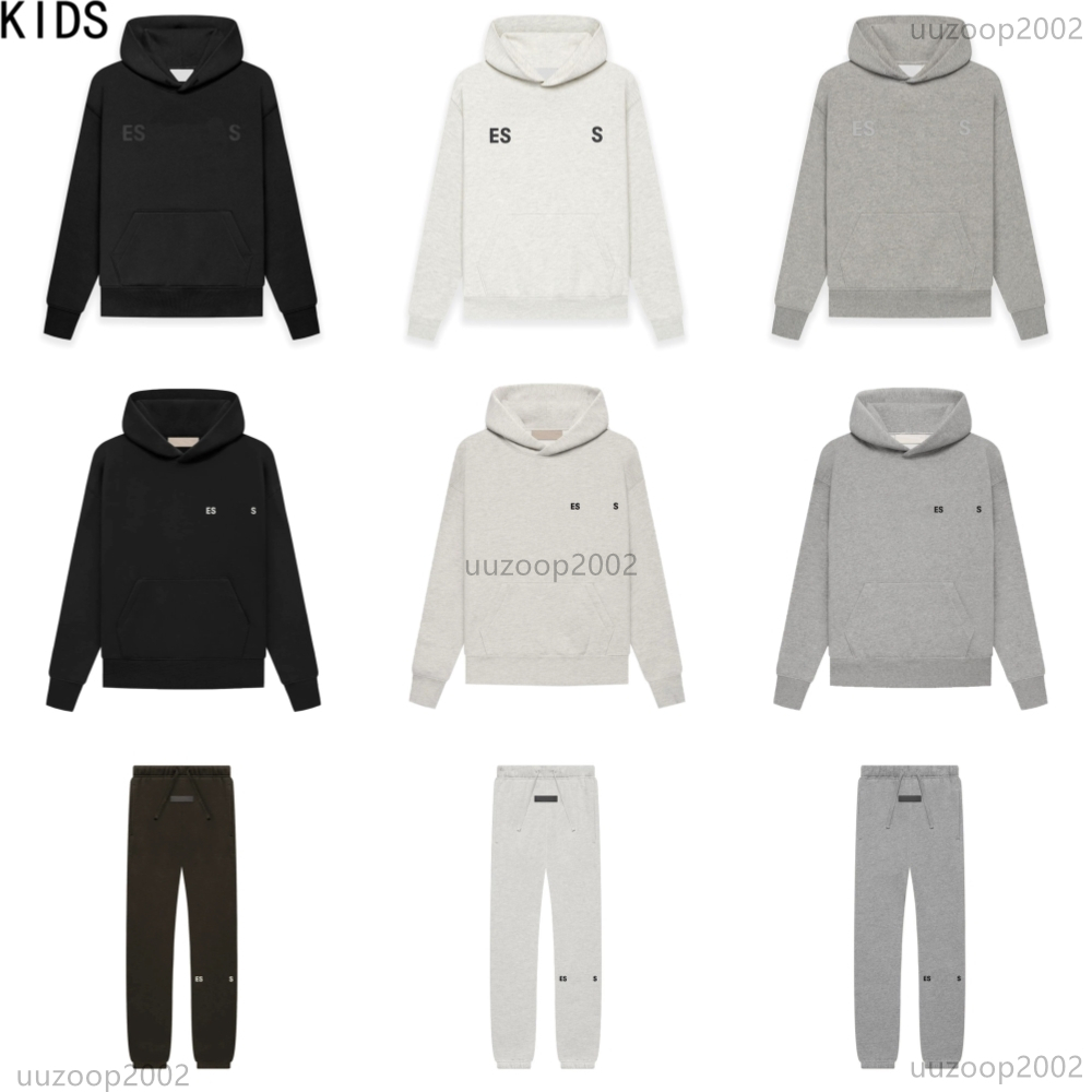 Essential Hoodie Pants Tracksuit kids Designer Hoody Set girls Jogger children Hip Hop Clothes Sweats Skateboard Pullover Autumn Trendy tops