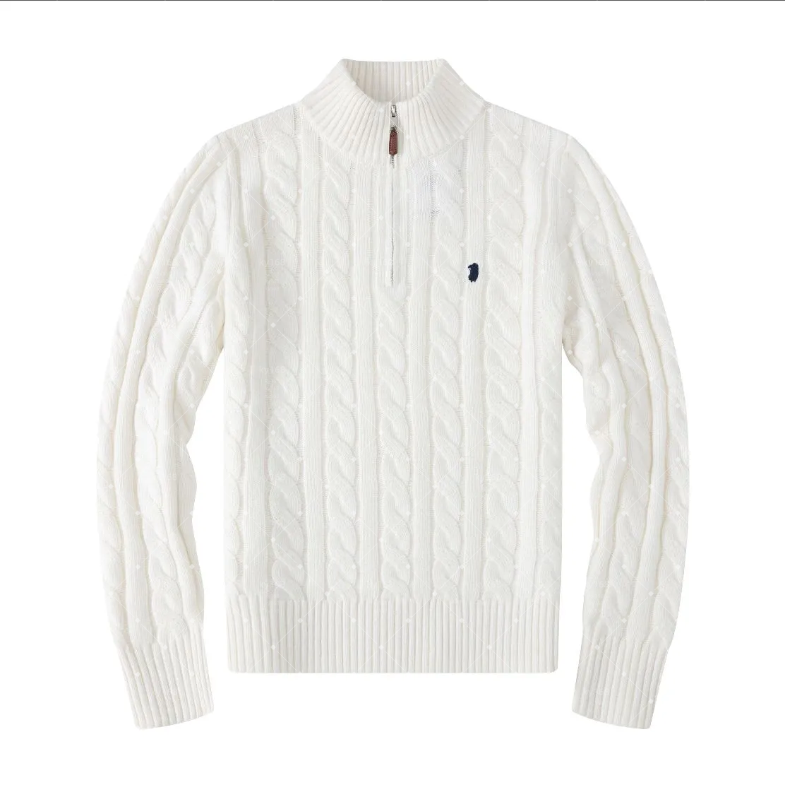 Mens Sweaters Polo … - image