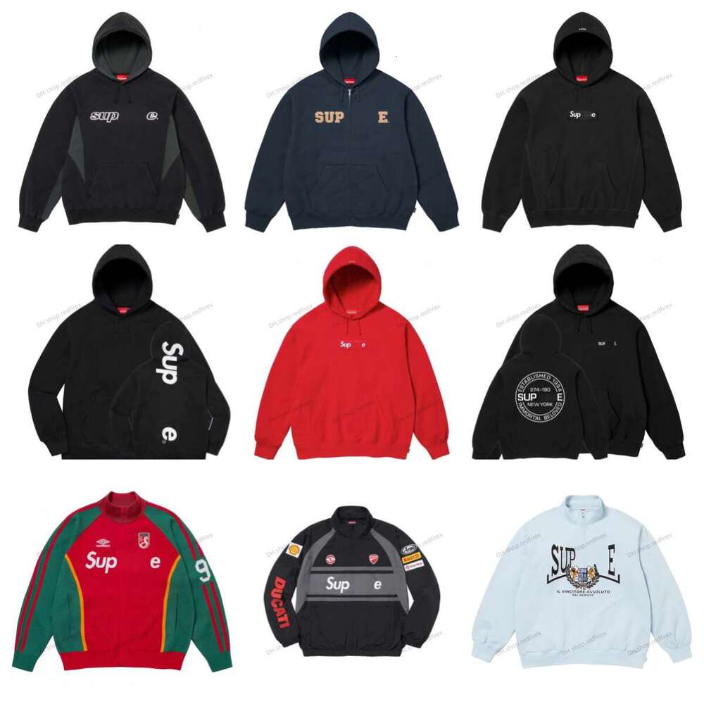 5A designer High quality Men's hoody Street fashion brand letter embroidery hoodies pure cotton jacket sweat absorbing Y2K hip-hop box supremely hoodie women 7G