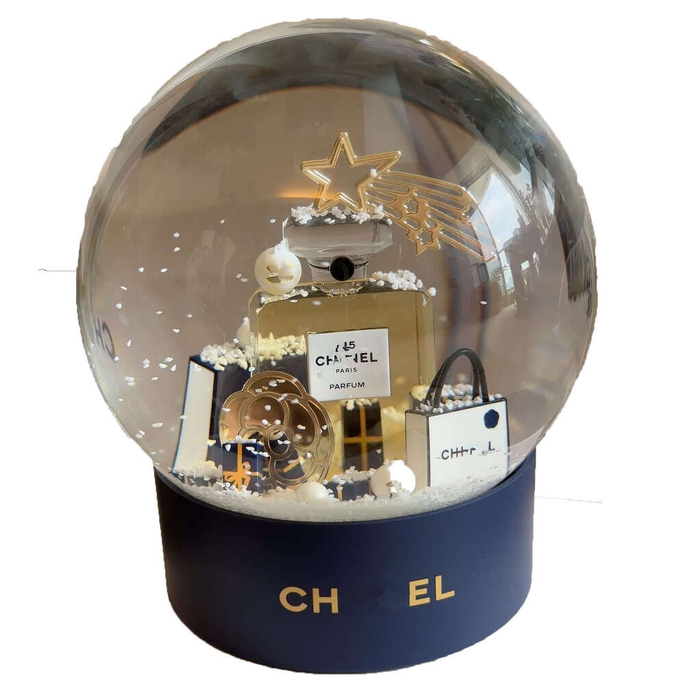 CH XXXL Little Fragrance Crystal Ball 2025 Double C Christmas Snowflake Exclusive VIP Gift Limited Edition Nair's Original Packaging