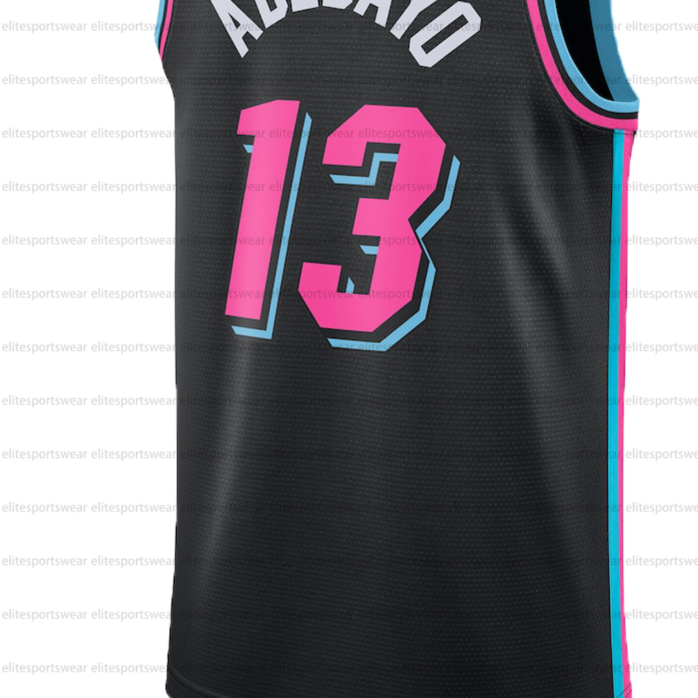 13 Adebayo Herro Ware Jaquez Jr. Fontecchio Gardner Goldin Jakucionis 2025/26 City Edition Basketball Jerseys Custom