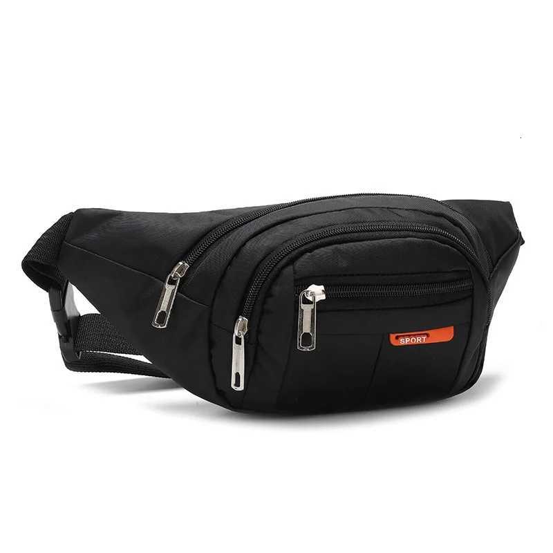 Outdoor Leisure Business Mens Waist Bag Waterproof Running and Cycling Sports Bag Sturdy and Durable Chest BagT251128