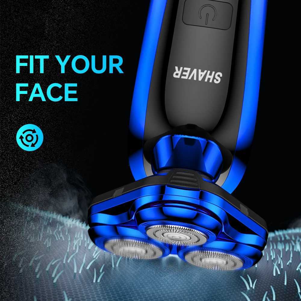 Electric shaver rechargeable mini portable shaver intelligent floating shaver the choice of gift for men C251128