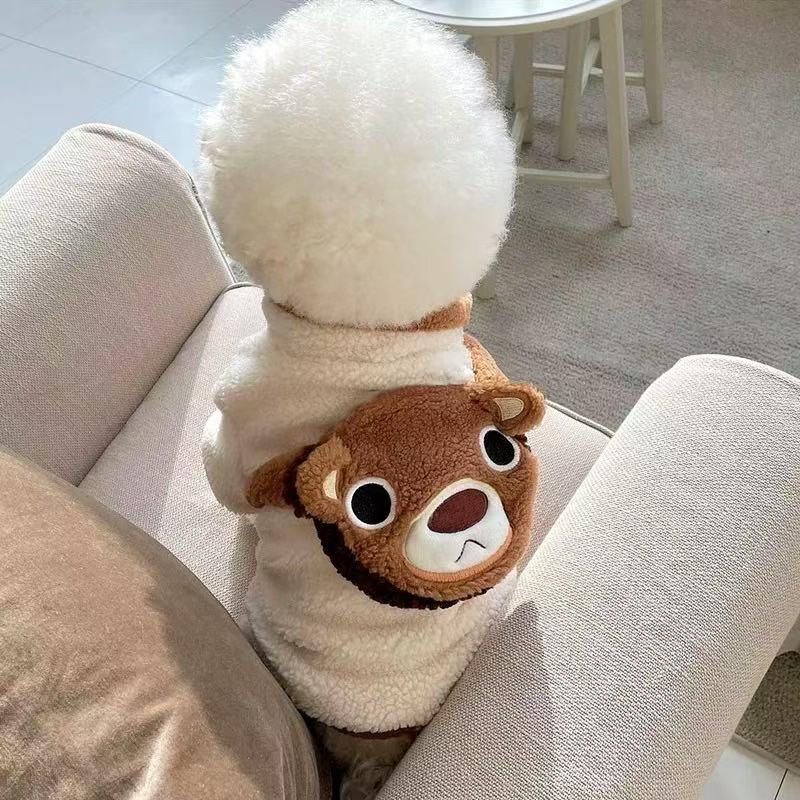 T0083Sweatshirts for dogs autumn and winter warm clothes for small dogs small dogs puppy clothes