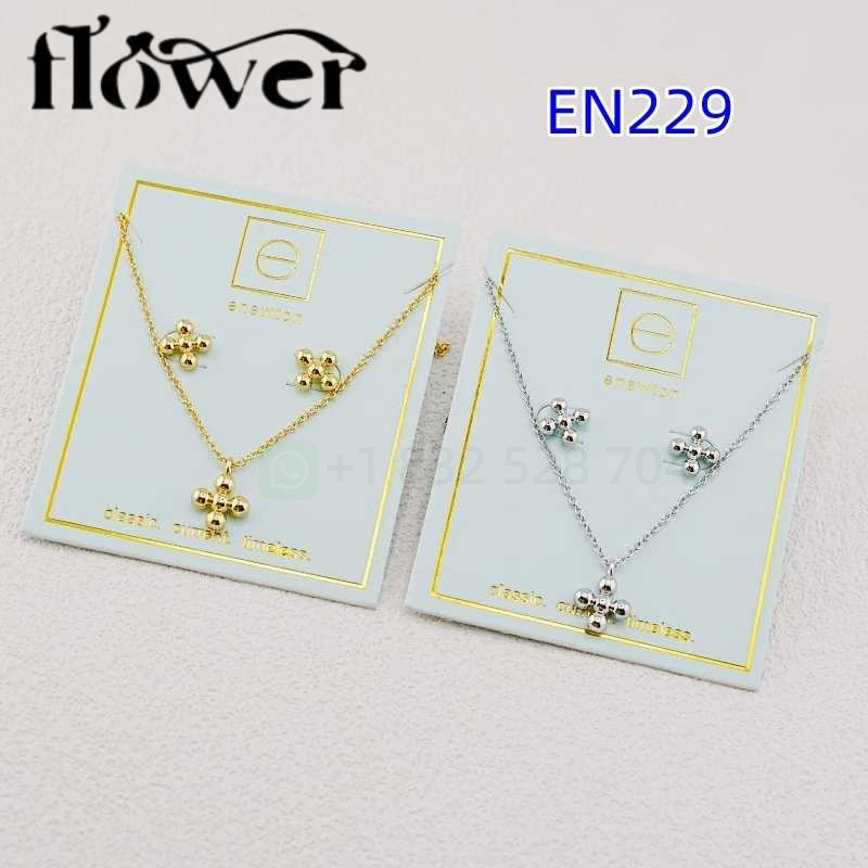 1PC With Dust Bag Enewton Brand Jewelry 2025 New Crystal Nature Stone Stud Earrings Birthday Christmas Gift