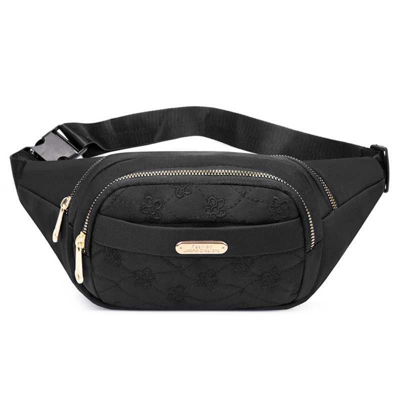 Waist Bags For Women Female Waterproof Fanny Pack Travel Sports Crossbody Chest Bags Fashion Leisure Women Girl Shoulder BagT251128
