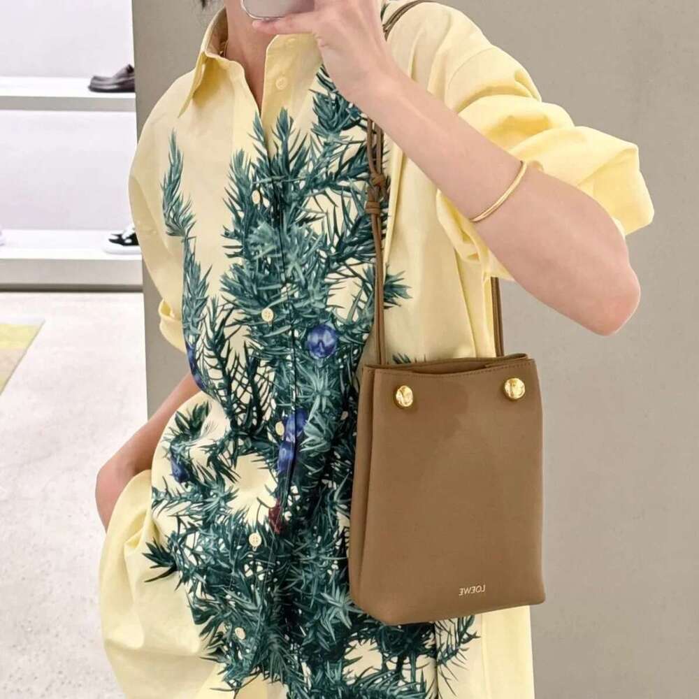 Soft Leather Phone Crossbody Casual Fashion Small Square Bag Pebble Design Early Spring New Style Single Strap Handbag