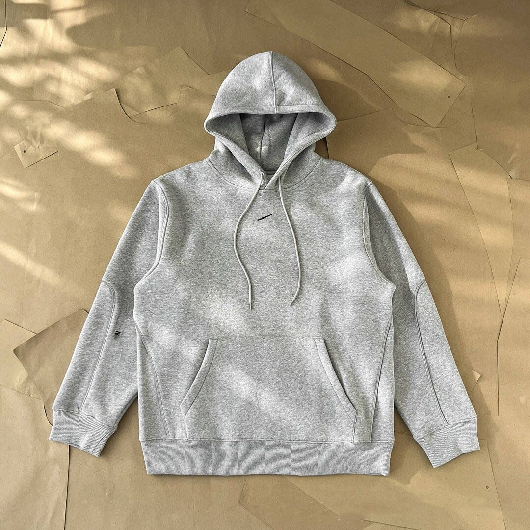 Men's Fashion Sweatshirt Sportswear Casual Long-Sleeved Women High Street Knitted Round Neck Pullover Fleece-Lined Warm Sweatshirt