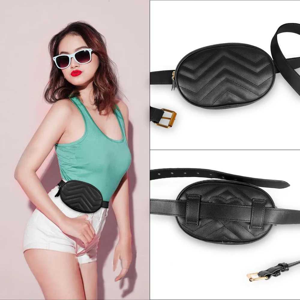 2025 New Waist Pack For Women Brand Designer Belt Bag Fashion Fanny Pack PU Leather Bum Bags Chest Bag Girls Cute Phone PocketT251128