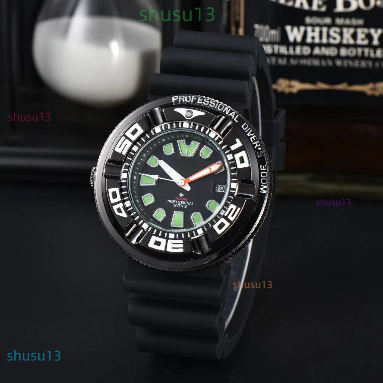 Citizenwatch Brand Luxury Mens Citi Watch Sports Eco-Drive Divers 200M Multifunction Chronograph Quartz Designer Movement Watches 821