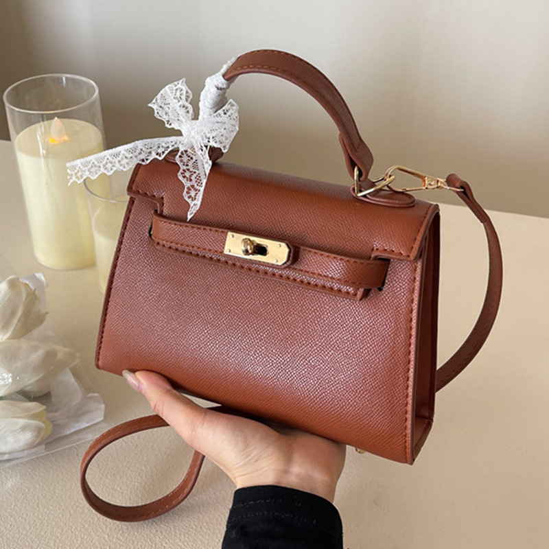 Cross Body Designer 2025S Spring/Summer Women Kelly Fashion Exquisite Mini Handbag Small Versatile Cute Western Style New Crossbody Bag