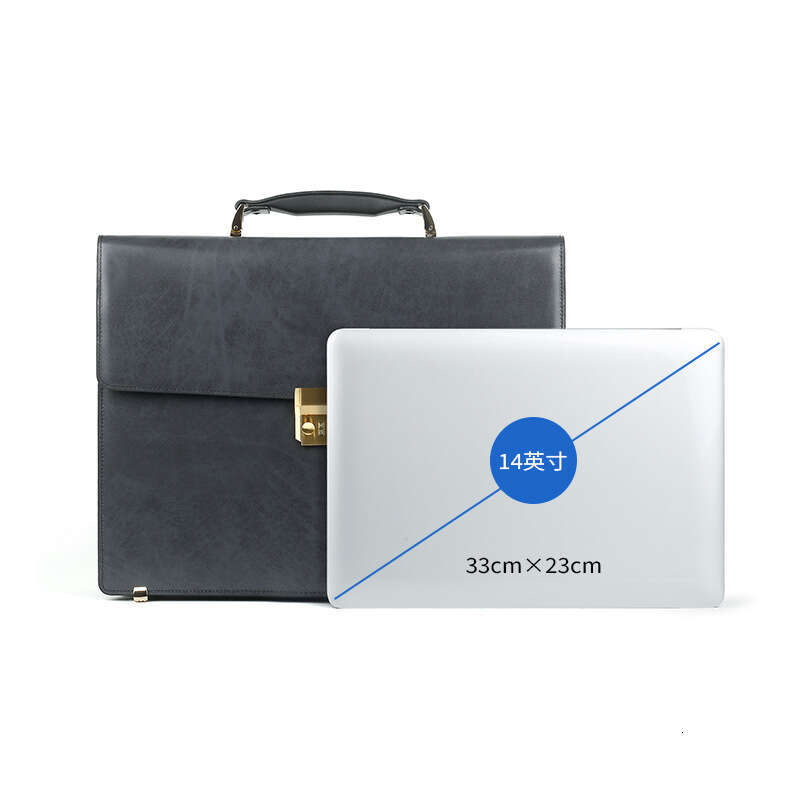 Luxury Bag Designer Genuine Leather Multifunctional Handbag Password Lock Anti Theft Computer Bag Large Capacity Business Men S Briefcase