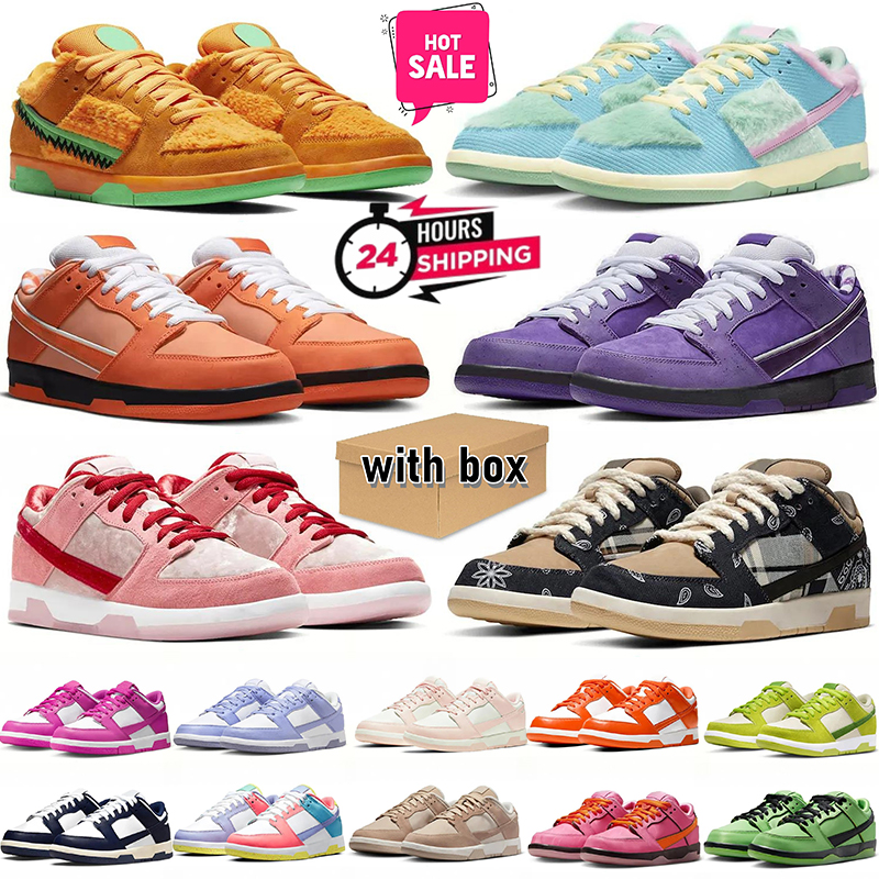 2025 With Box Designer Shoes Running Sneaker for Men Women Sneaker Panda White Black Medium Olive Grey Fog Syracuse GAI Outdoor Mens Trainers Sneakers EUR 36-45