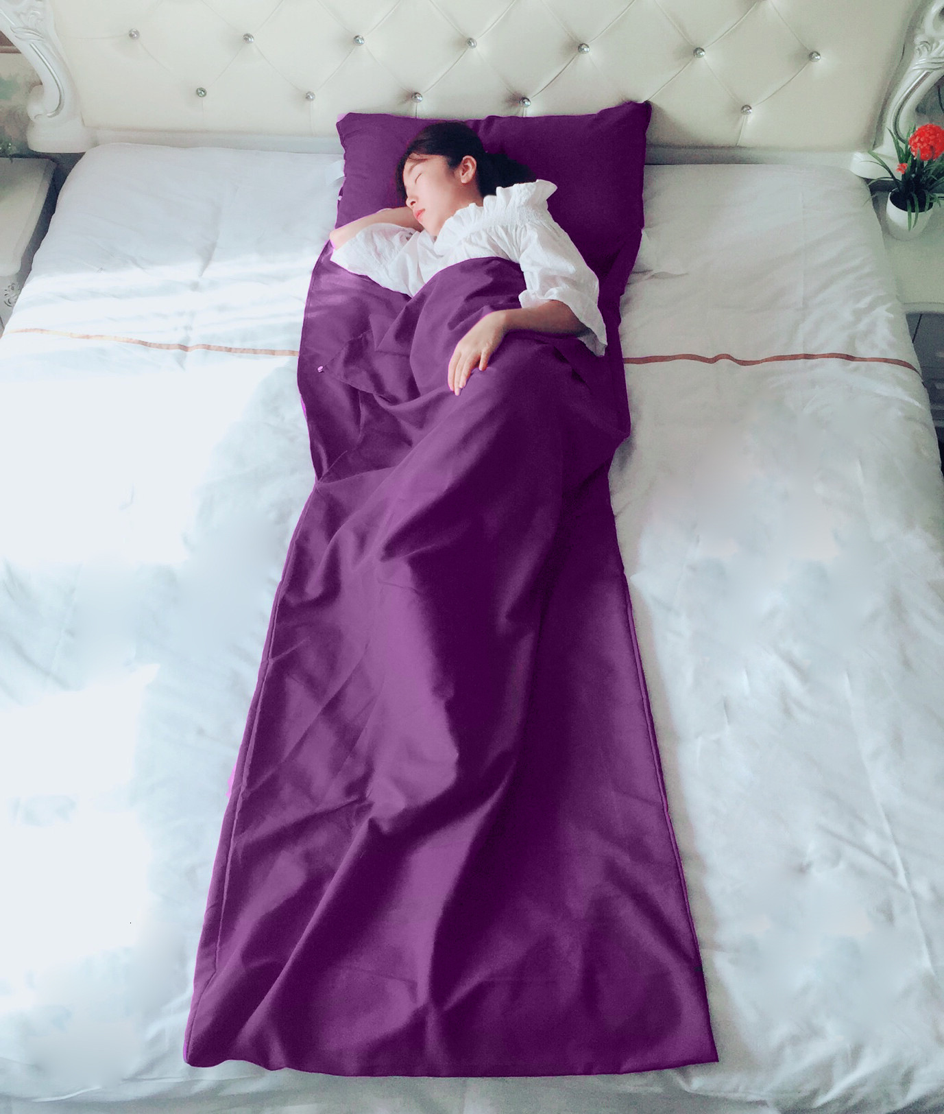 Travel sleeping bag adult super portable indoor hotel dirt separation sales