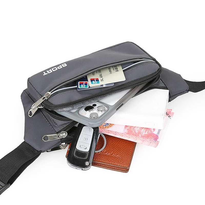 Fashion Men Women Waist Bag Casual Fanny Pack Purse Large Phone Belt Bag Pouch Outdoor Travel Phone Bag Banana Hip BagsT251128